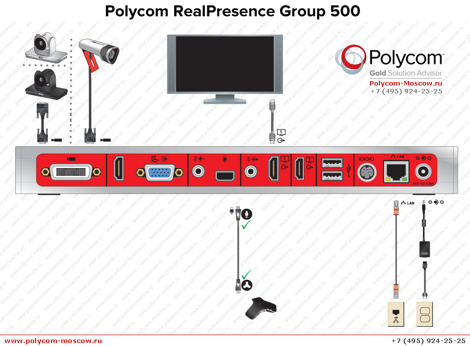 PolycomcRealPresence Group 310