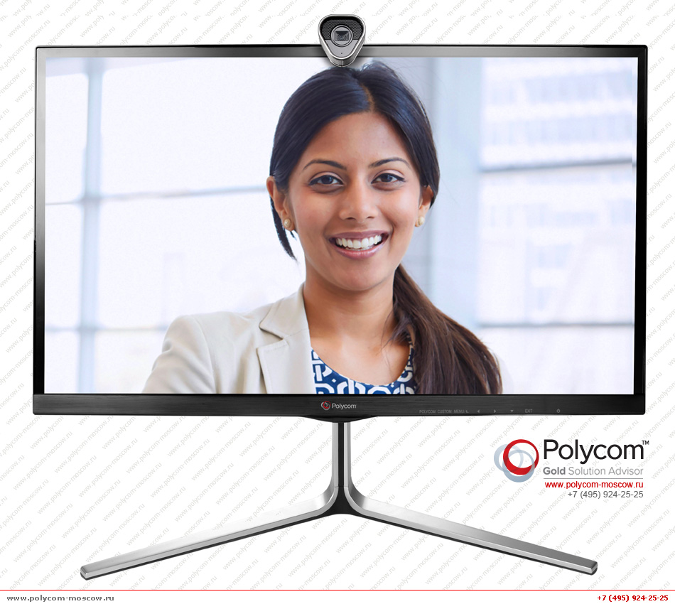 Polycom RealPresence Group Convene left