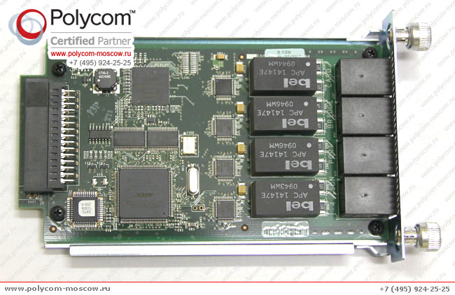 Polycom Quad BRI Module for HDX Series Polycom Moscow