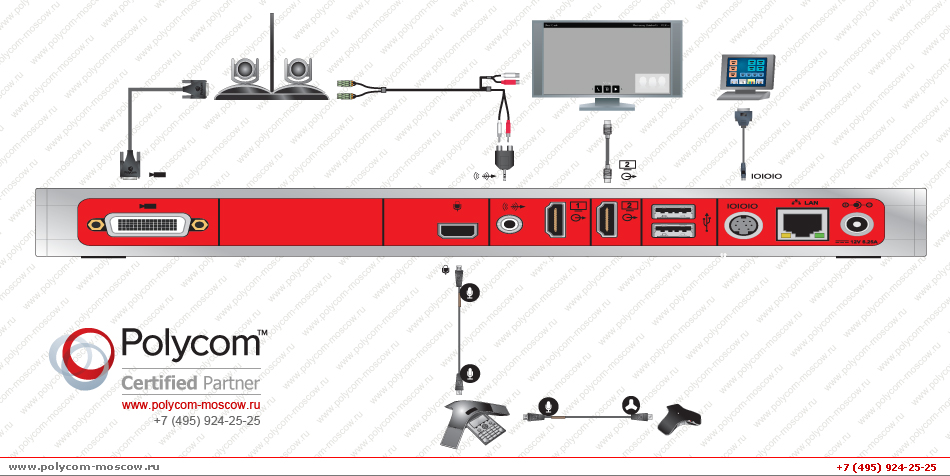 Polycom RealPresence Group 300 setup