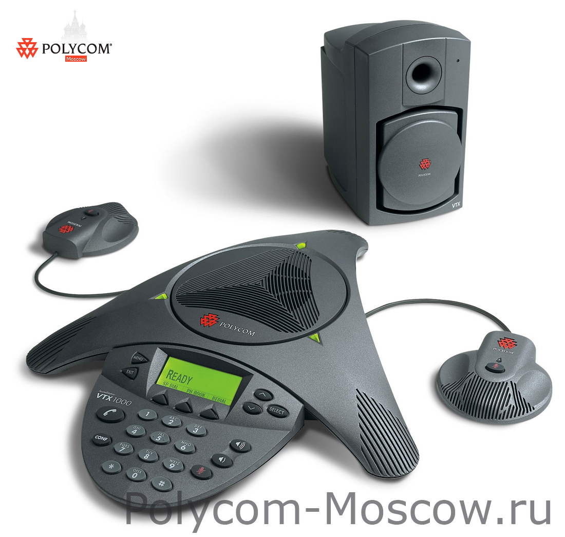 Polycom SoundStation VTX 1000 www.polycom-moscow.ru