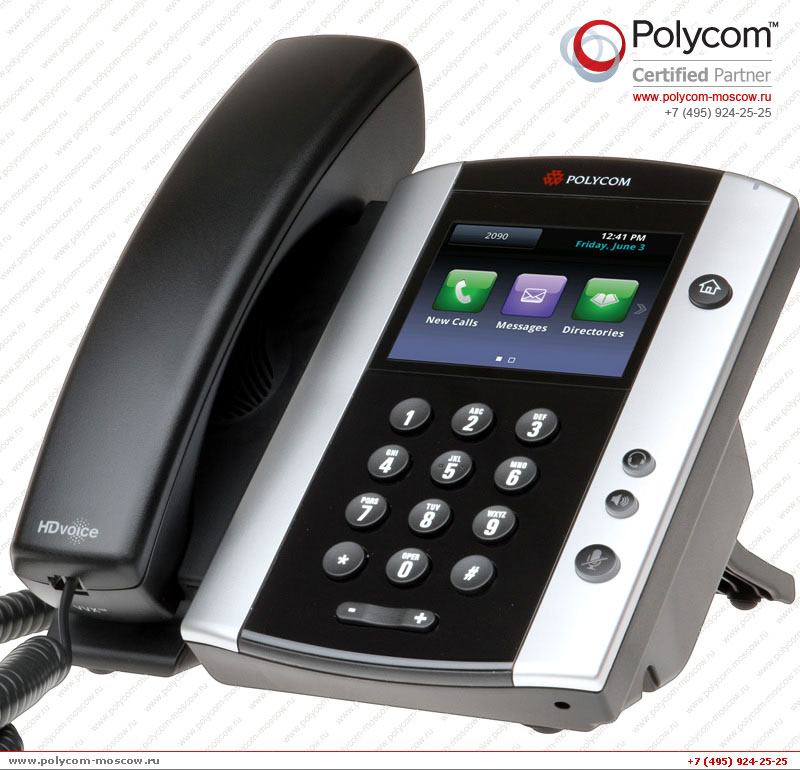 Модель Polycom VVX 500 (2200-44500-025)