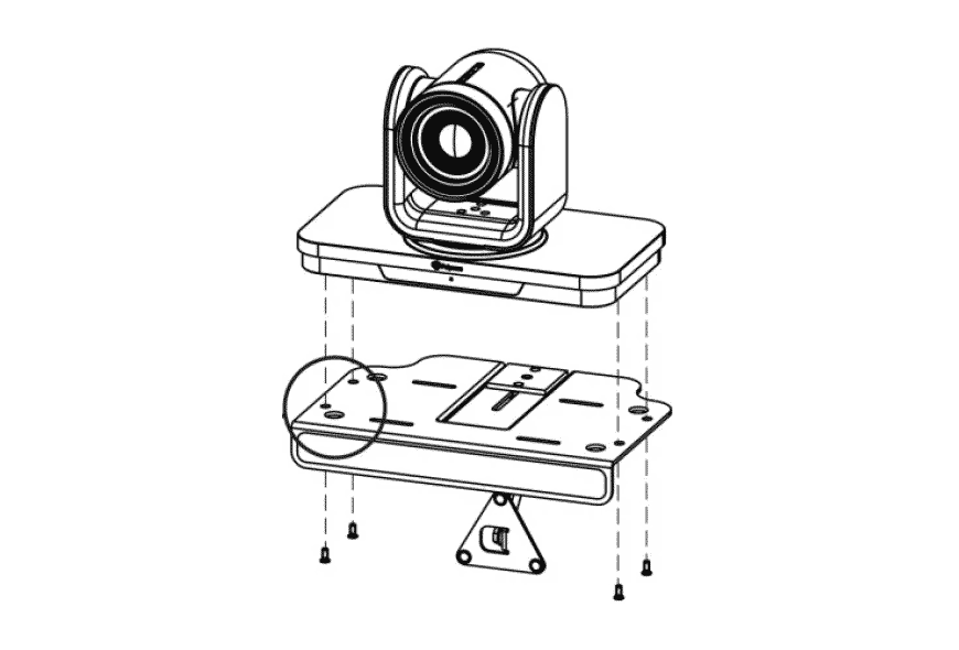 Polycom Universal Camera Mounting for EagleEye IV