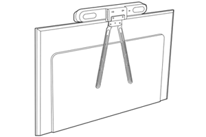 Poly Studio X52 Display Mounting Kit