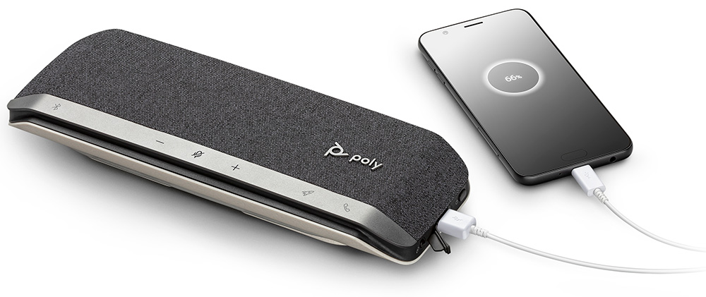 Poly Sync charge smartphone